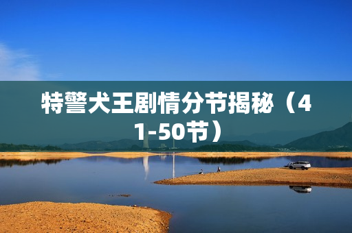 特警犬王剧情分节揭秘(41-50节) 特警犬王剧情分节揭秘(41-50节)