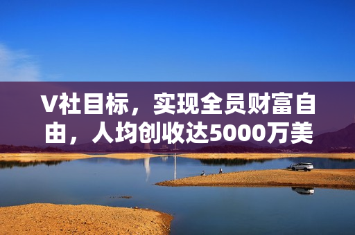 V社目标，实现全员财富自由，人均创收达5000万美元（2025年）
