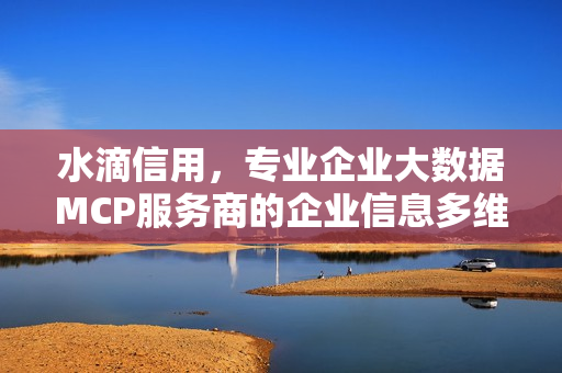 水滴信用，专业企业大数据MCP服务商的企业信息多维整合服务