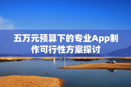 五万元预算下的专业App制作可行性方案探讨