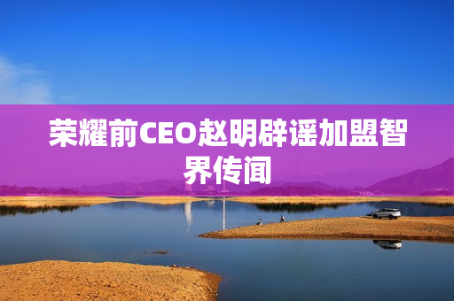 荣耀前CEO赵明辟谣加盟智界传闻