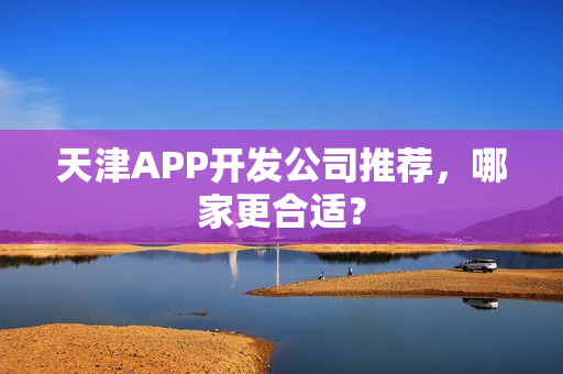 天津APP开发公司推荐，哪家更合适？