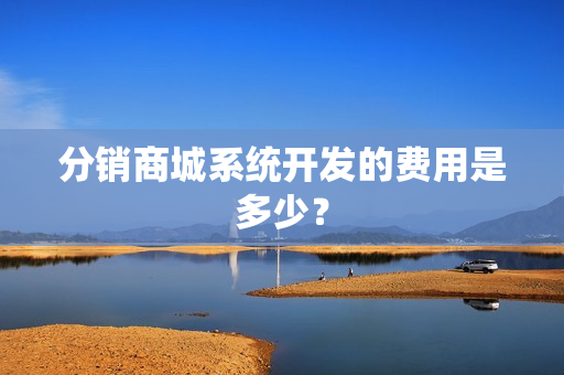 分销商城系统开发的费用是多少？