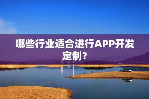 哪些行业适合进行APP开发定制？