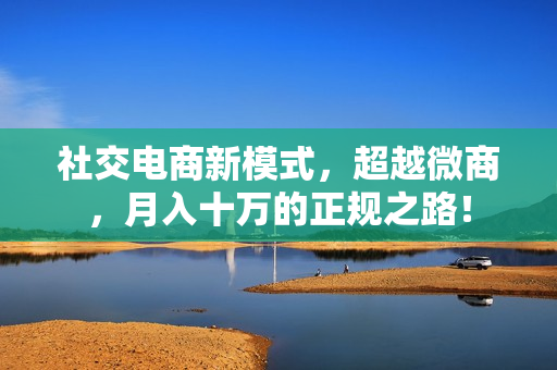 社交电商新模式，超越微商，月入十万的正规之路！