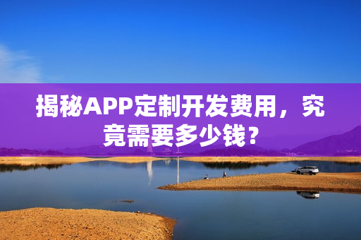 揭秘APP定制开发费用，究竟需要多少钱？