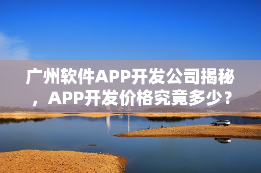 广州软件APP开发公司揭秘，APP开发价格究竟多少？