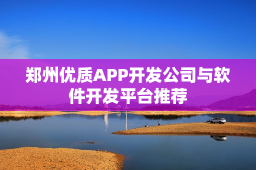 郑州优质APP开发公司与软件开发平台推荐