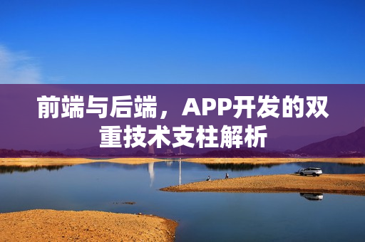 前端与后端，APP开发的双重技术支柱解析