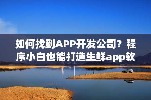 如何找到APP开发公司?程序小白也能打造生鲜app软件解决方案 如何找到APP开发公司?程序小白也能打造生鲜app软件解决方案