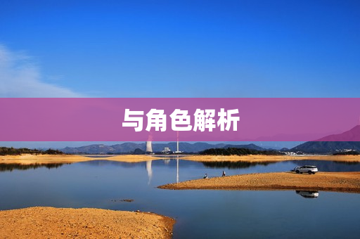 与角色解析 与角色解析