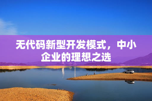 无代码新型开发模式,中小企业的理想之选 无代码新型开发模式,中小企业的理想之选