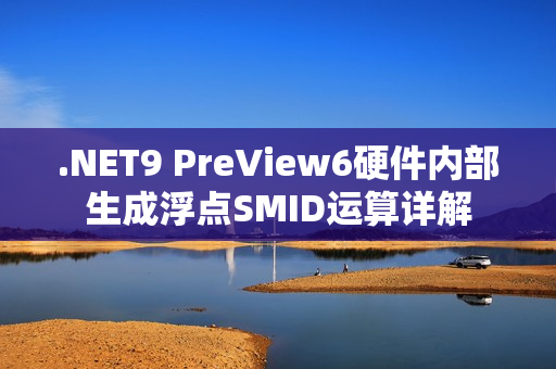 .NET9 PreView6硬件内部生成浮点SMID运算详解 .NET9 PreView6硬件内部生成浮点SMID运算详解