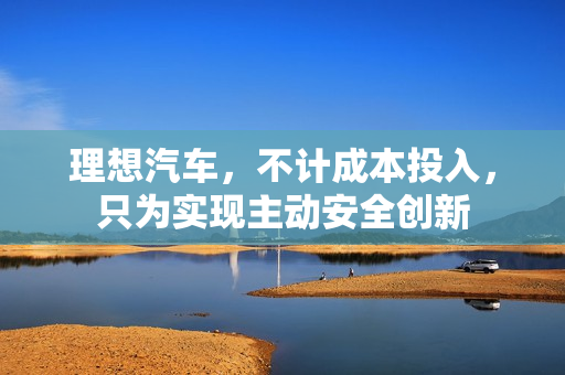 理想汽车,不计成本投入,只为实现主动安全创新 理想汽车,不计成本投入,只为实现主动安全创新