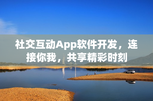 社交互动App软件开发，连接你我，共享精彩时刻
