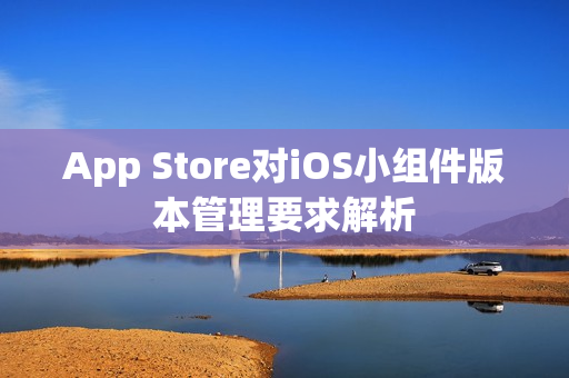 App Store对iOS小组件版本管理要求解析