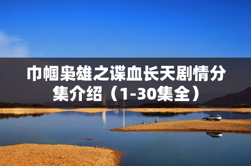 巾帼枭雄之谍血长天剧情分集介绍(1-30集全) 巾帼枭雄之谍血长天剧情分集介绍(1-30集全)