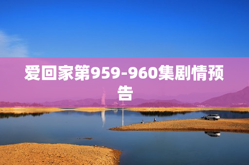 爱回家第959-960集剧情预告