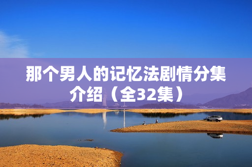 那个男人的记忆法剧情分集介绍（全32集）