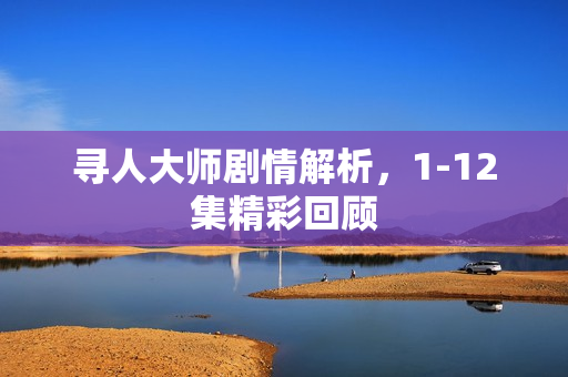 寻人大师剧情解析，1-12集精彩回顾