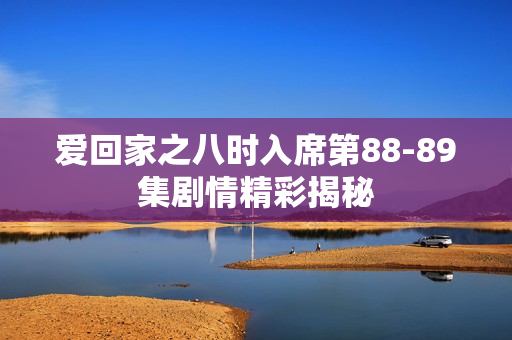 爱回家之八时入席第88-89集剧情精彩揭秘