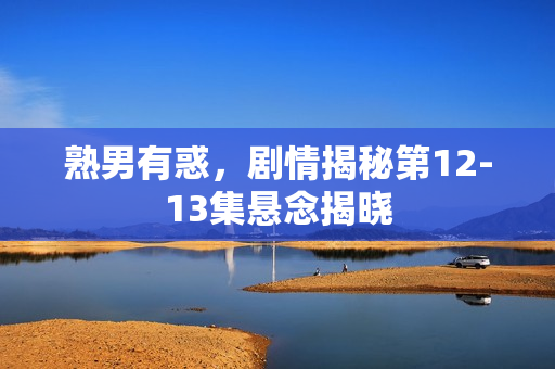 熟男有惑，剧情揭秘第12-13集悬念揭晓