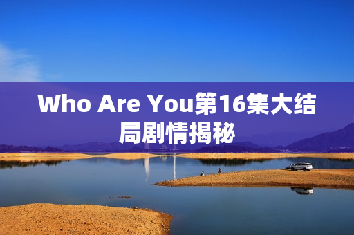 Who Are You第16集大结局剧情揭秘