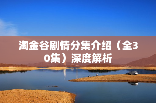 淘金谷剧情分集介绍（全30集）深度解析