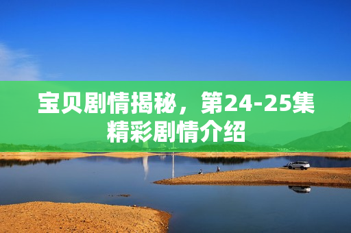 宝贝剧情揭秘，第24-25集精彩剧情介绍