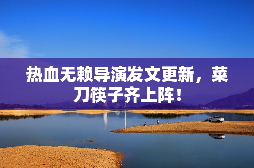 热血无赖导演发文更新，菜刀筷子齐上阵！