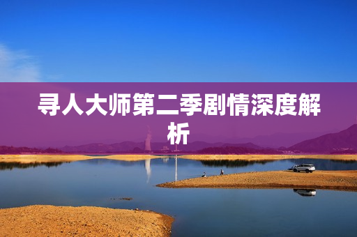 寻人大师第二季剧情深度解析