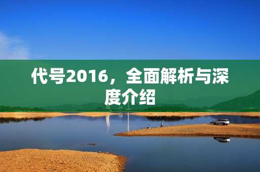 代号2016，全面解析与深度介绍