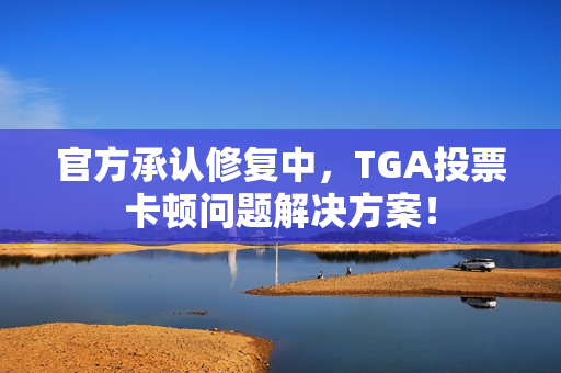 官方承认修复中，TGA投票卡顿问题解决方案！