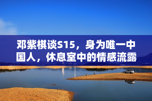 邓紫棋谈S15,身为唯一中国人,休息室中的情感流露瞬间 邓紫棋谈S15,身为唯一中国人,休息室中的情感流露瞬间