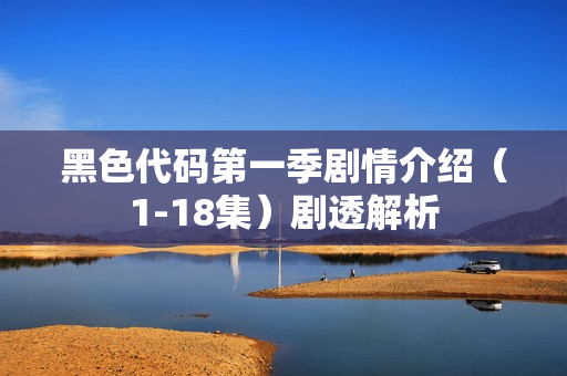 黑色代码第一季剧情介绍（1-18集）剧透解析