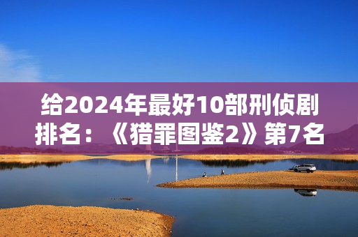 给2024年最好10部刑侦剧排名：《猎罪图鉴2》第7名，第1名没争议