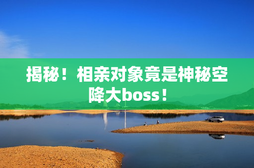 揭秘！相亲对象竟是神秘空降大boss！