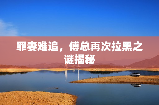 罪妻难追，傅总再次拉黑之谜揭秘