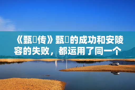 《甄嬛传》甄嬛的成功和安陵容的失败，都运用了同一个法则