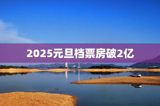 2025元旦档票房破2亿