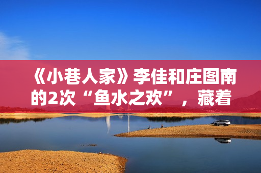 《小巷人家》李佳和庄图南的2次“鱼水之欢”，藏着成年人的算计