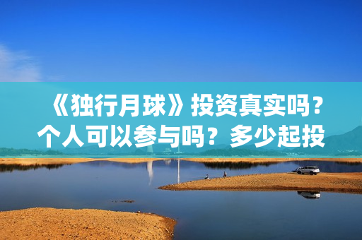 《独行月球》投资真实吗？个人可以参与吗？多少起投？(独行月球百度百科)