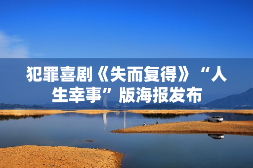 犯罪喜剧《失而复得》“人生幸事”版海报发布 犯罪喜剧《失而复得》“人生幸事”版海报发布