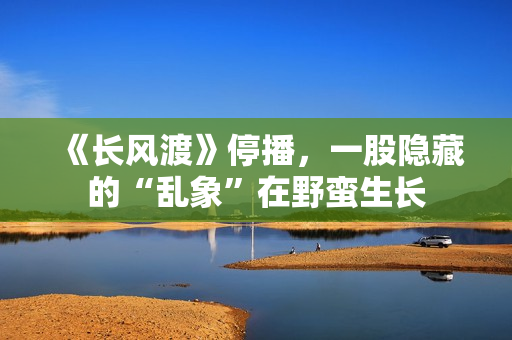 《长风渡》停播,一股隐藏的“乱象”在野蛮生长 《长风渡》停播,一股隐藏的“乱象”在野蛮生长