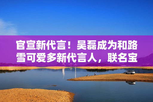 官宣新代言！吴磊成为和路雪可爱多新代言人，联名宝可梦震撼来袭