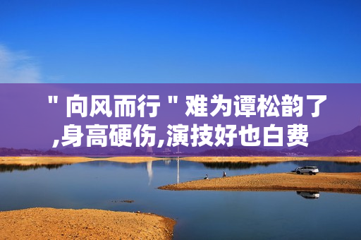 ＂向风而行＂难为谭松韵了,身高硬伤,演技好也白费