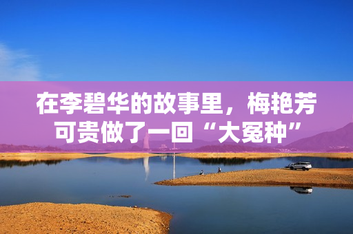 在李碧华的故事里,梅艳芳可贵做了一回“大冤种” 在李碧华的故事里,梅艳芳可贵做了一回“大冤种”