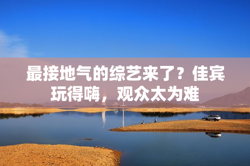 最接地气的综艺来了？佳宾玩得嗨，观众太为难