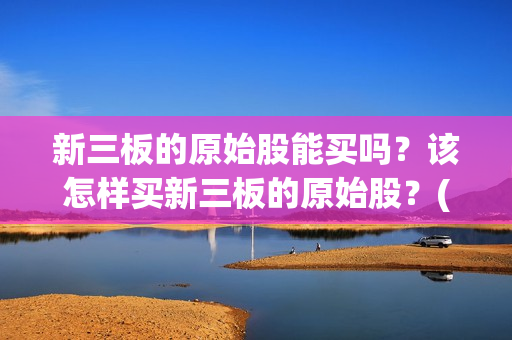 新三板的原始股能买吗？该怎样买新三板的原始股？(新三板的原始股可以交易吗)