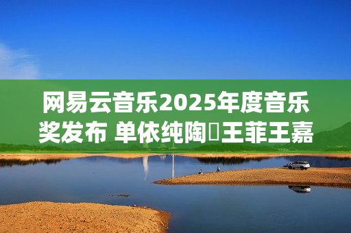网易云音乐2025年度音乐奖发布 单依纯陶喆王菲王嘉尔汪苏泷杨丞琳梓渝等获奖(网易云音乐2025校招)